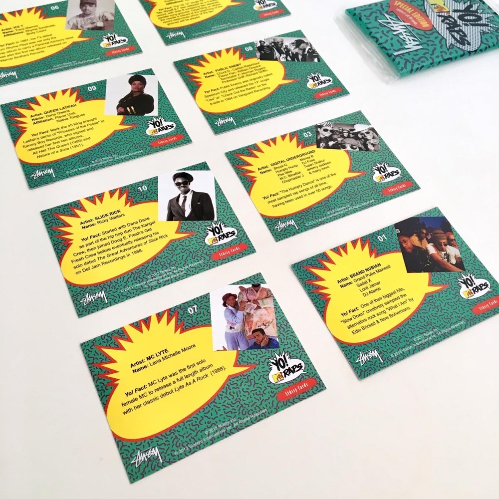 STUSSY Yo!MTV Raps Cards - Picture 4 of 4